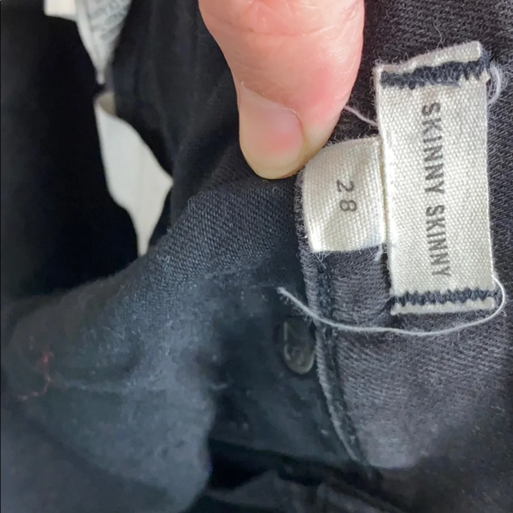 Madewell Black Skinny Skinny Jeans - Picture 9 of 10